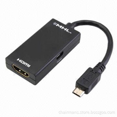 MHL to HDMI® Adapter with 192kHz Audio Transmission